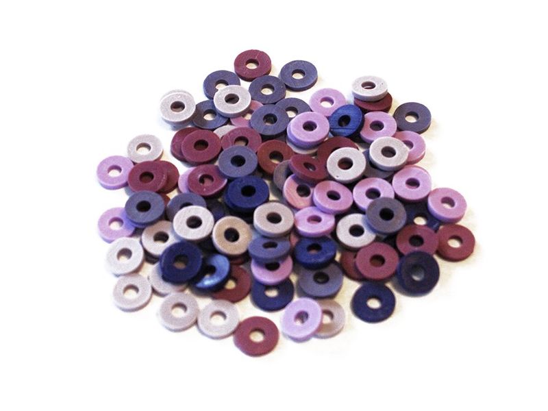 Perlemix Katsuki 6mm +/-100stk  Purple magic