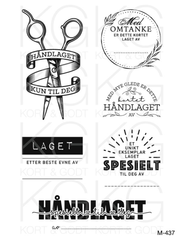 Stempel M-437 håndlaget
