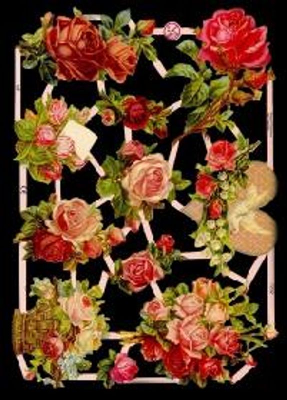 EF-7232 Glansbilder - Blomster