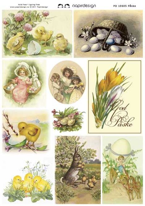 Hovedbilde Papirdesign - påske