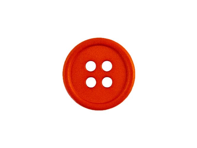 Hovedbilde Knapp  Rund  13mm  Rød