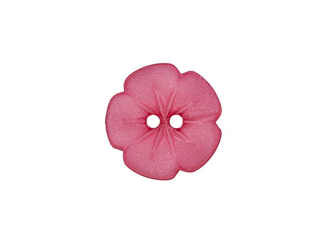 Hovedbilde Knapp 2-hulls Blomster 11mm ...