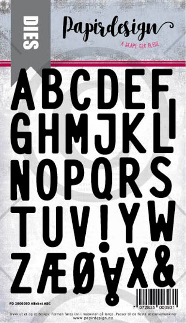 Hovedbilde Papirdesign -2000393 Alfabet ...