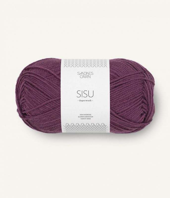 Sandnesgarn Sisu 4672 Bjørnebærsorbet