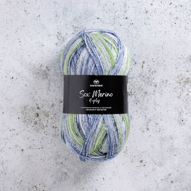 Hovedbilde Sox Merino 4 ply 100g ...