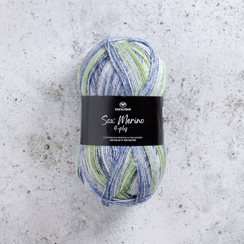 Sox Merino 4 ply 100g Cyberpunk