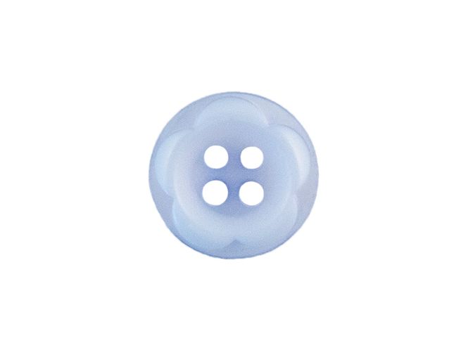 Hovedbilde Knapp  Blomst  4-hull 13mm ...