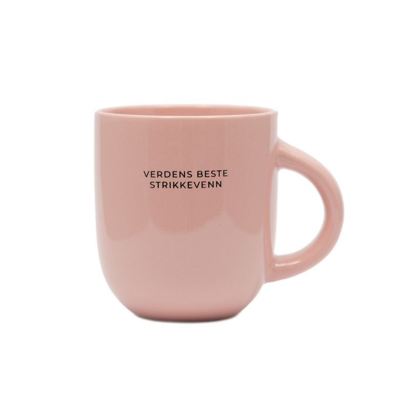 Kopp Rosa Beste strikkevenn