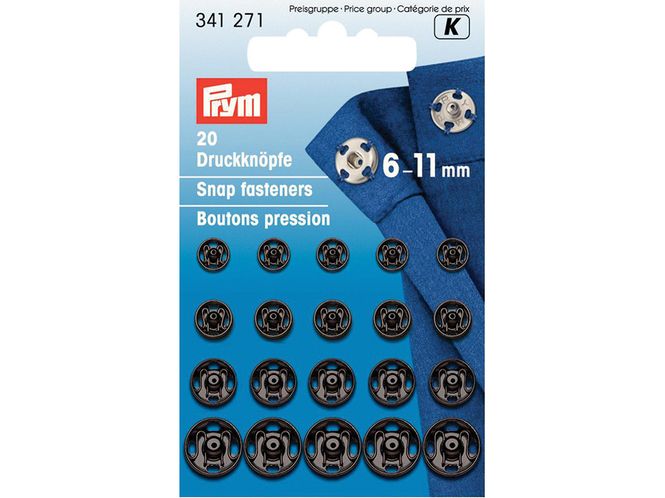 Hovedbilde Prym Patentknapper 6-11mm ...