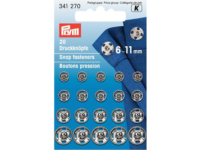 Hovedbilde Prym Patentknapper 6-11mm ...